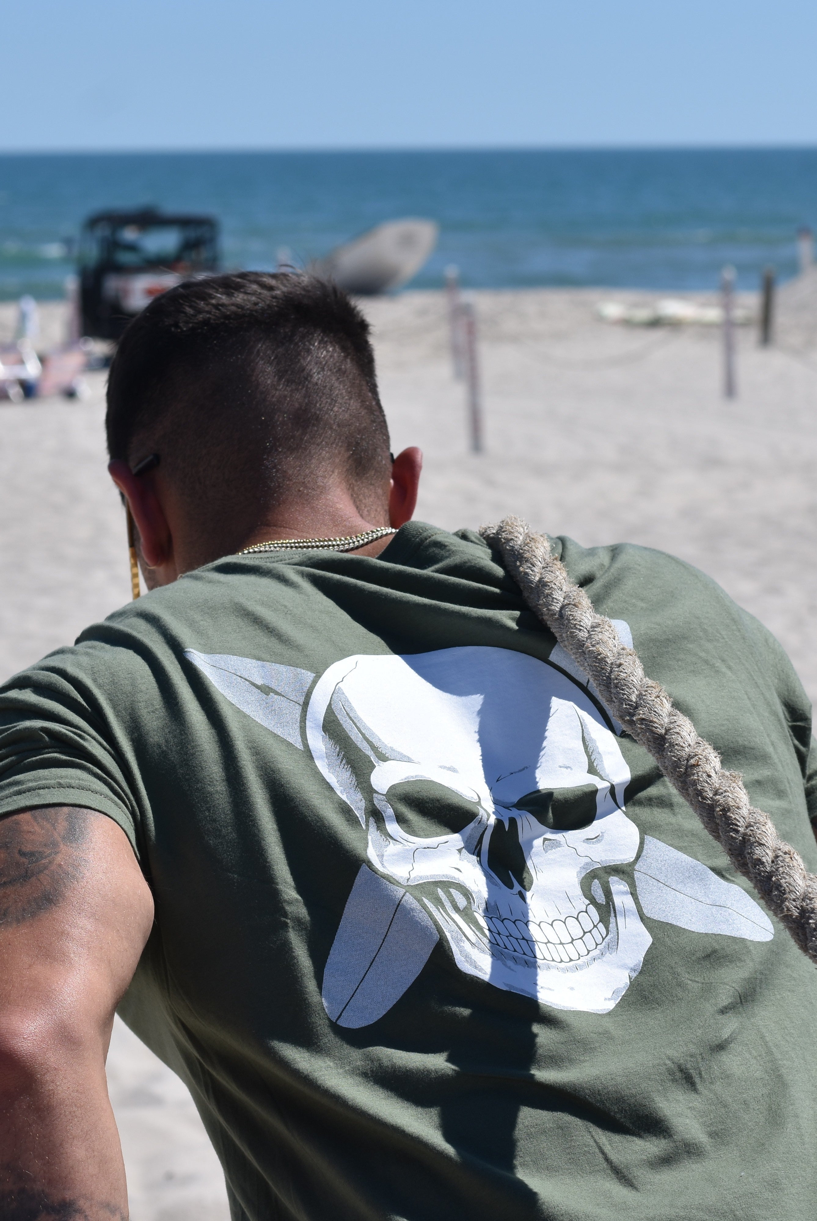 Short Sleeve Skull Tshirt
