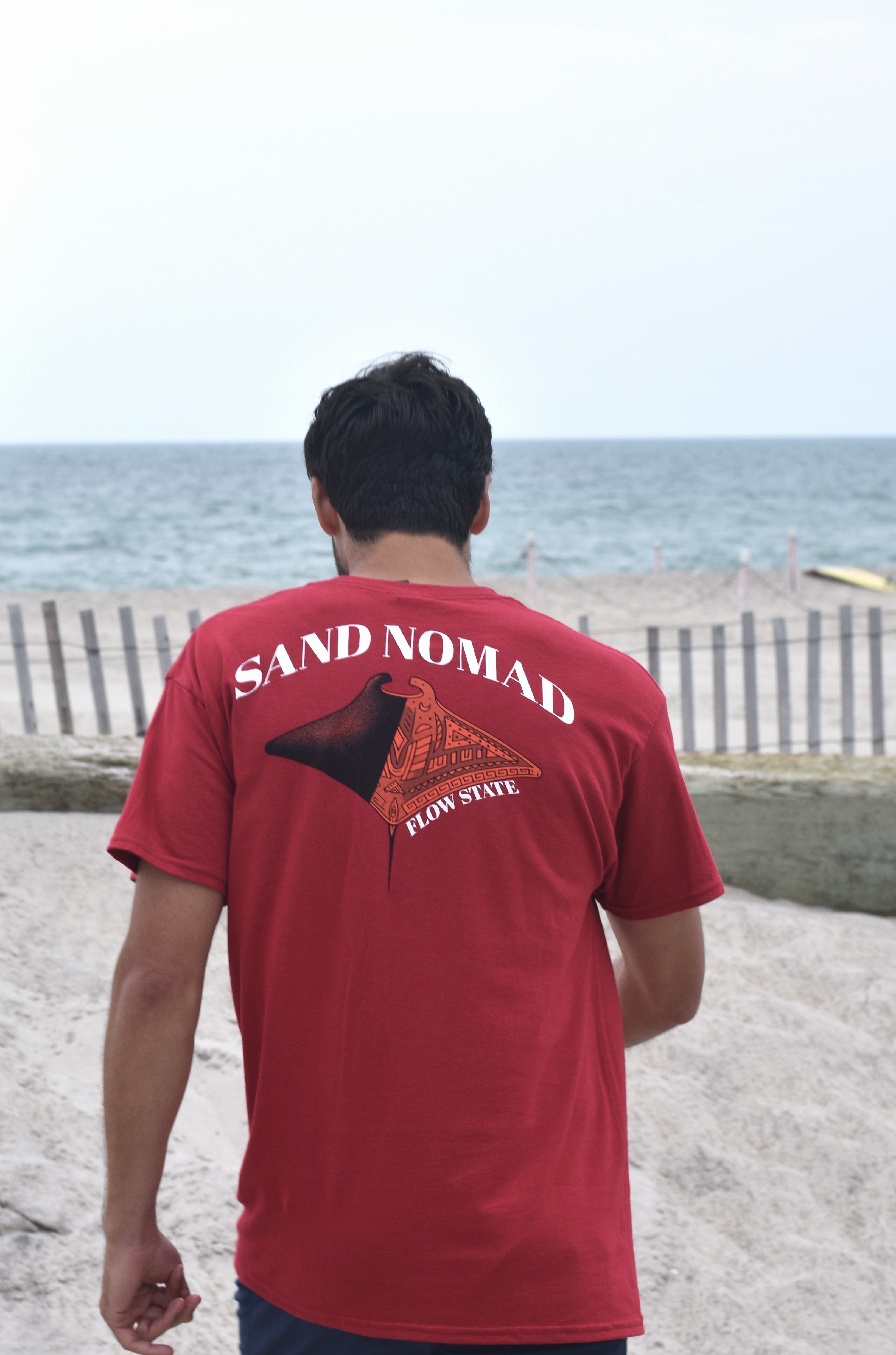 Short Sleeve Manta Ray Tshirt